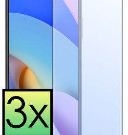 NoXx NoXx Xiaomi Redmi 10 2022 Screenprotector Glas - 3 PACK