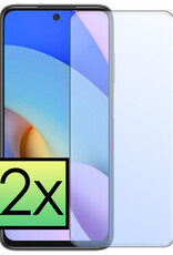 NoXx Screenprotector Geschikt voor Xiaomi Redmi 10 2022 Screenprotector Tempered Glass Gehard Glas Beschermglas - 2x