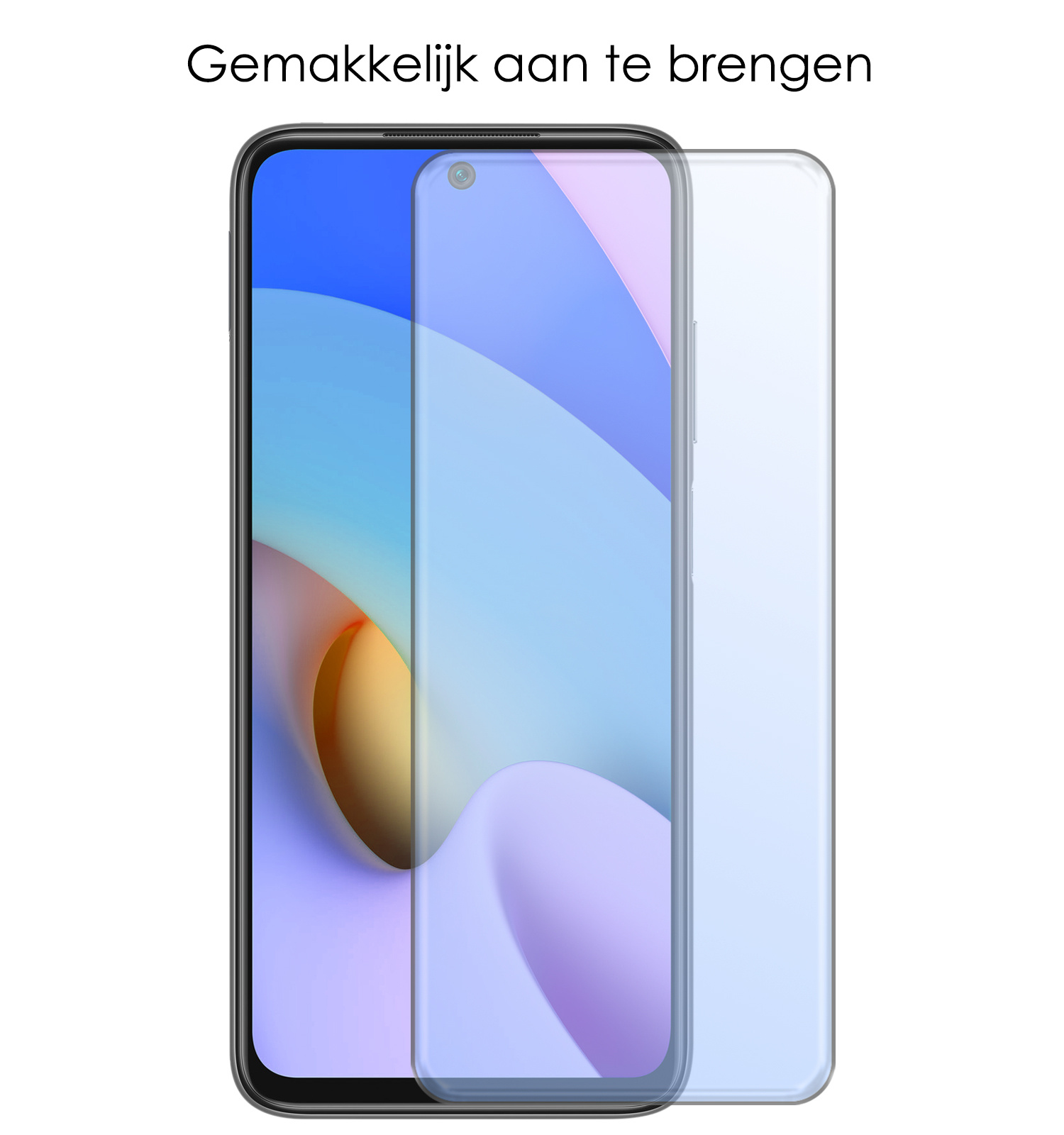 NoXx Screenprotector Geschikt voor Xiaomi Redmi 10 2022 Screenprotector Tempered Glass Gehard Glas Beschermglas - 2x