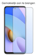 NoXx Screenprotector Geschikt voor Xiaomi Redmi 10 2022 Screenprotector Tempered Glass Gehard Glas Beschermglas