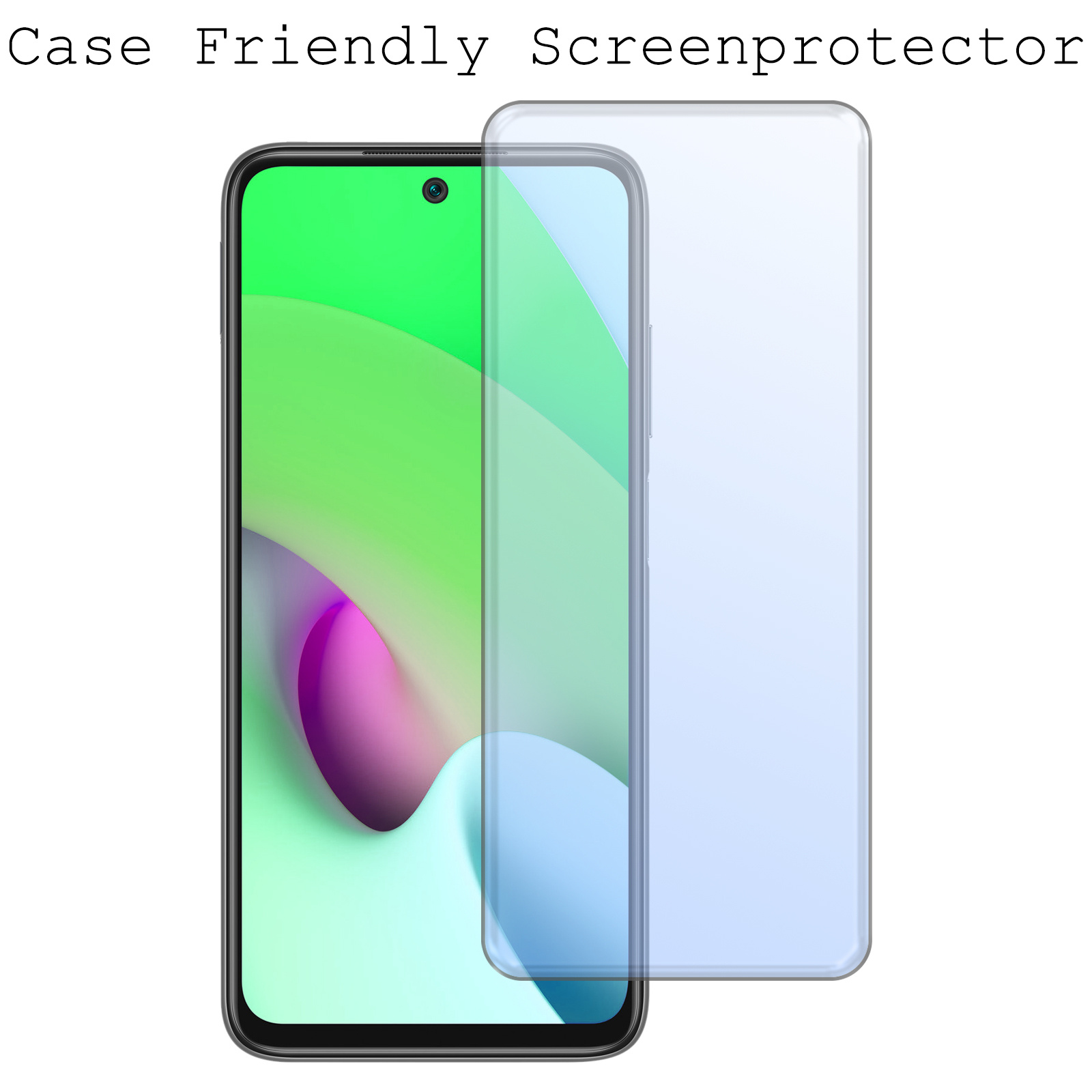 BASEY. Screenprotector Geschikt voor Xiaomi Redmi 10 2022 Screenprotector Tempered Glass - Screenprotector Geschikt voor Xiaomi Redmi 10 2022 Beschermglas Screen Protector Glas - 2 Stuks