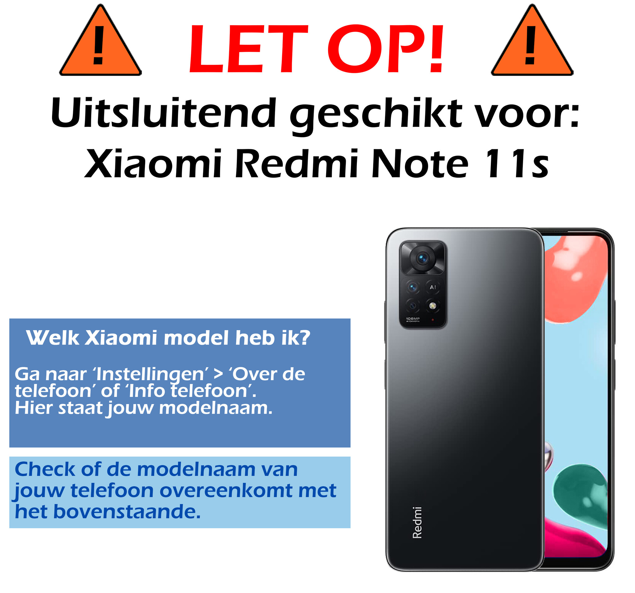 Nomfy Hoesje Geschikt voor Xiaomi Redmi Note 11s Hoesje Siliconen Cover Case Met Screenprotector - Hoes Geschikt voor Xiaomi Redmi Note 11s Hoes Back Case - Wit