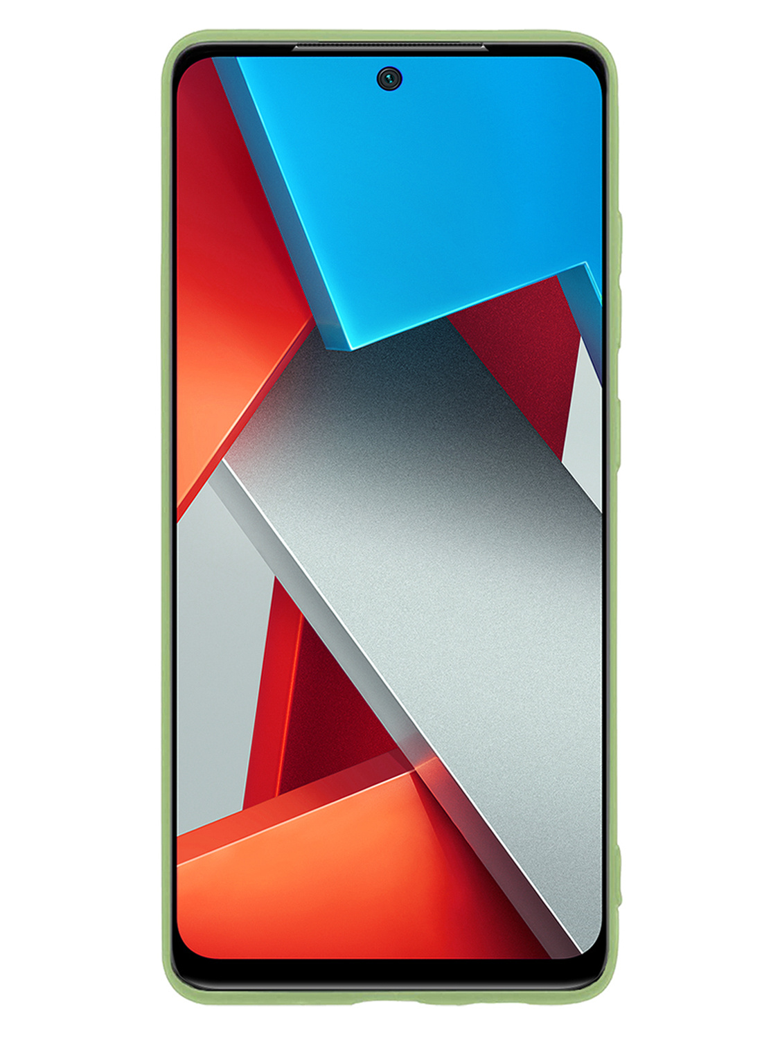 NoXx Xiaomi Poco M4 Pro 4G Hoesje Back Cover Siliconen Case Hoes - Groen