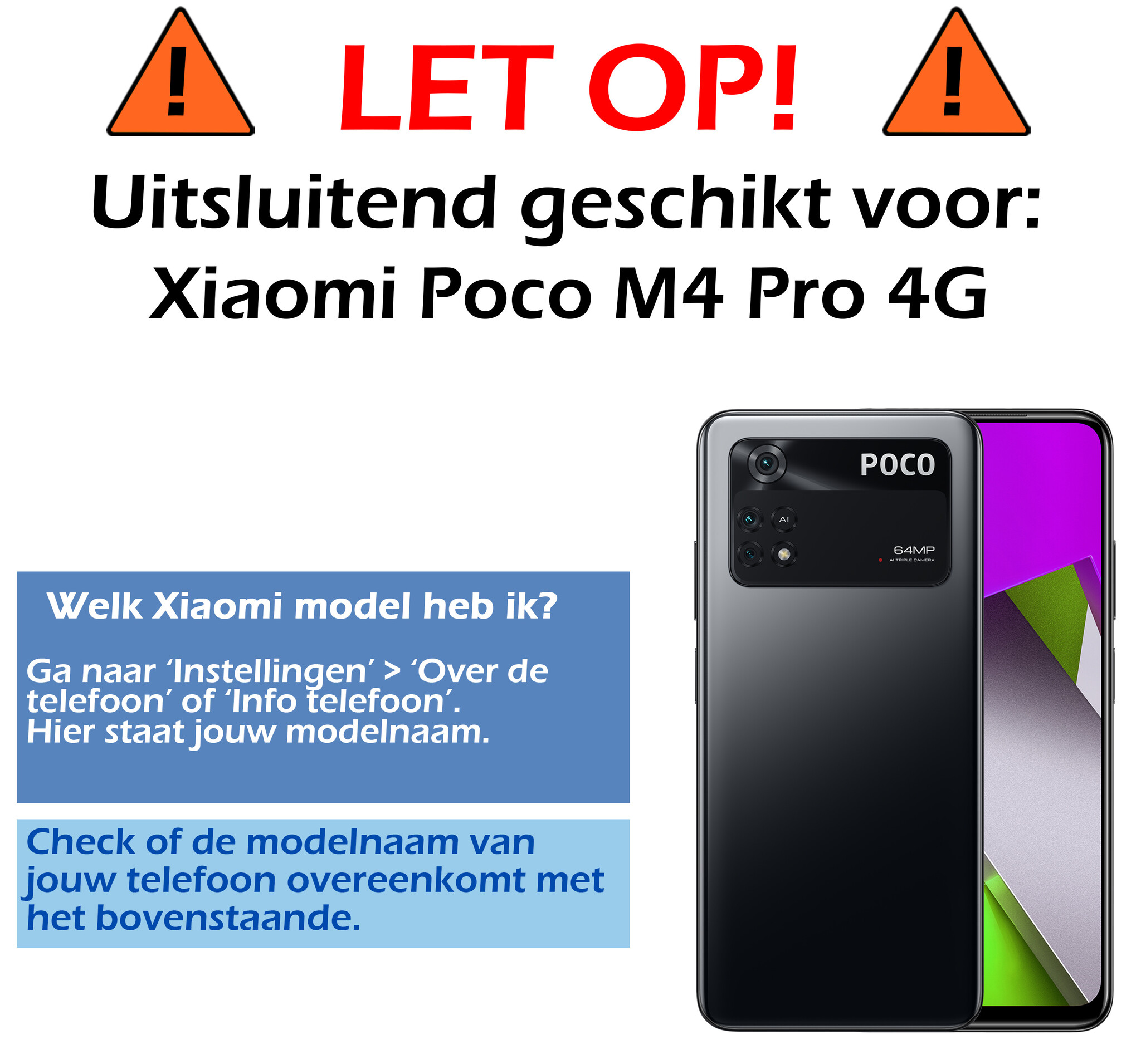 Nomfy Hoesje Geschikt voor Poco M4 Pro 4G Hoesje Siliconen Cover Case Met 2x Screenprotector - Hoes Geschikt voor Xiaomi Poco M4 Pro 4G Hoes Back Case - Donkerblauw