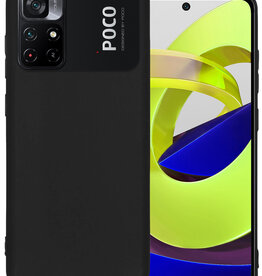BASEY. BASEY. Xiaomi Poco M4 Pro 5G Hoesje Siliconen - Zwart