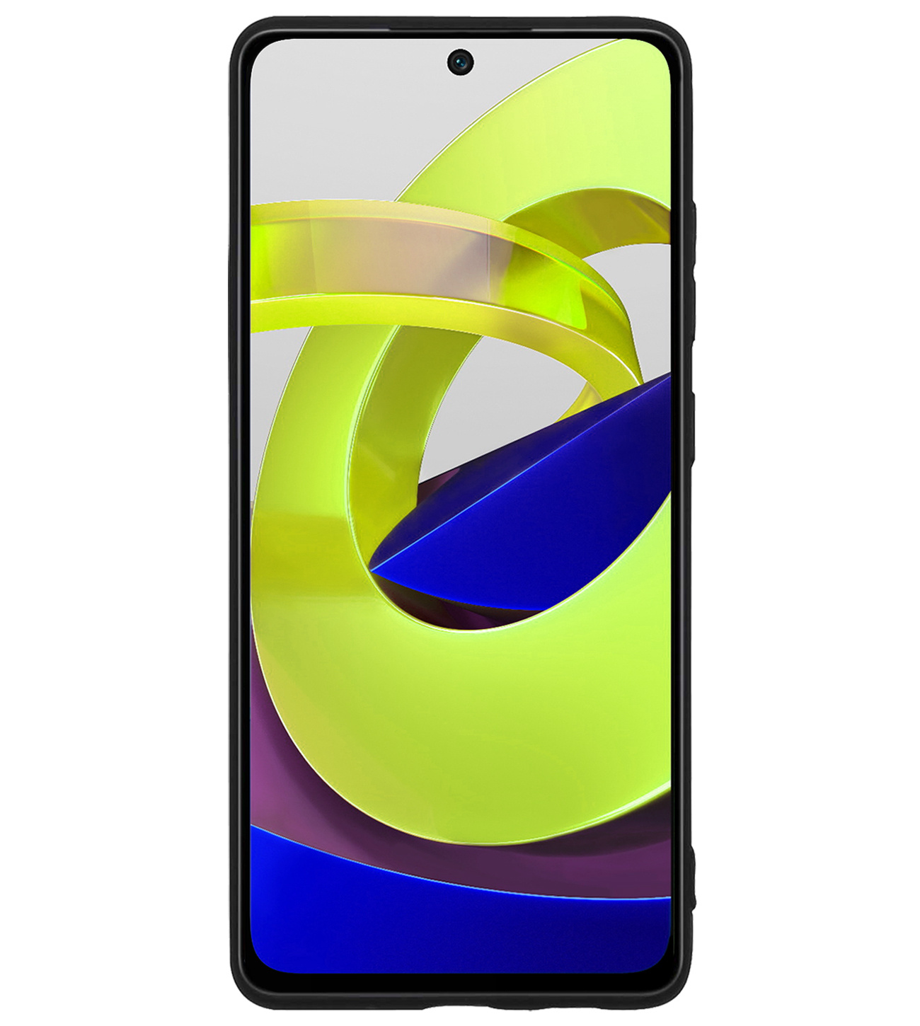 BASEY. Hoes Geschikt voor Xiaomi Poco M4 Pro 5G Hoesje Siliconen Back Cover Case - Hoesje Geschikt voor Xiaomi Poco M4 Pro 5G Hoes Cover Hoesje - Zwart