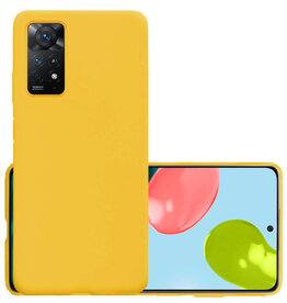 NoXx NoXx Xiaomi Redmi Note 11s Hoesje Siliconen - Geel