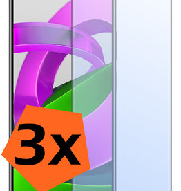 Nomfy Nomfy Xiaomi Poco M4 Pro 5G Screenprotector Glas - 3 PACK