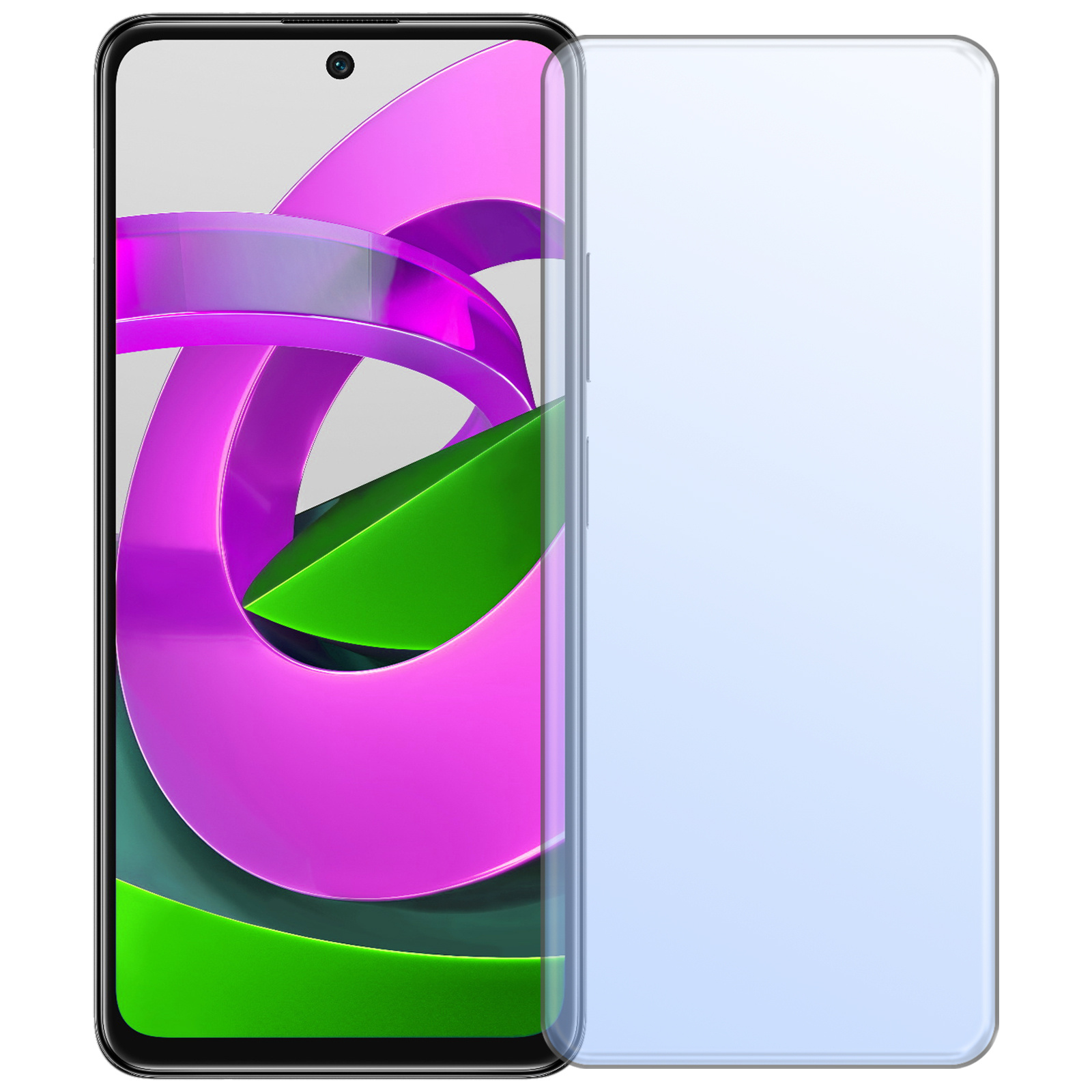Nomfy Screenprotector Geschikt voor Xiaomi Poco M4 Pro 5G Screenprotector Bescherm Glas Tempered Glass - Screenprotector Geschikt voor Xiaomi Poco M4 Pro 5G Screen Protector - 3 PACK