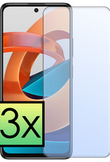 NoXx Screenprotector Geschikt voor Xiaomi Poco M4 Pro 5G Screenprotector Tempered Glass Gehard Glas Beschermglas - 3x