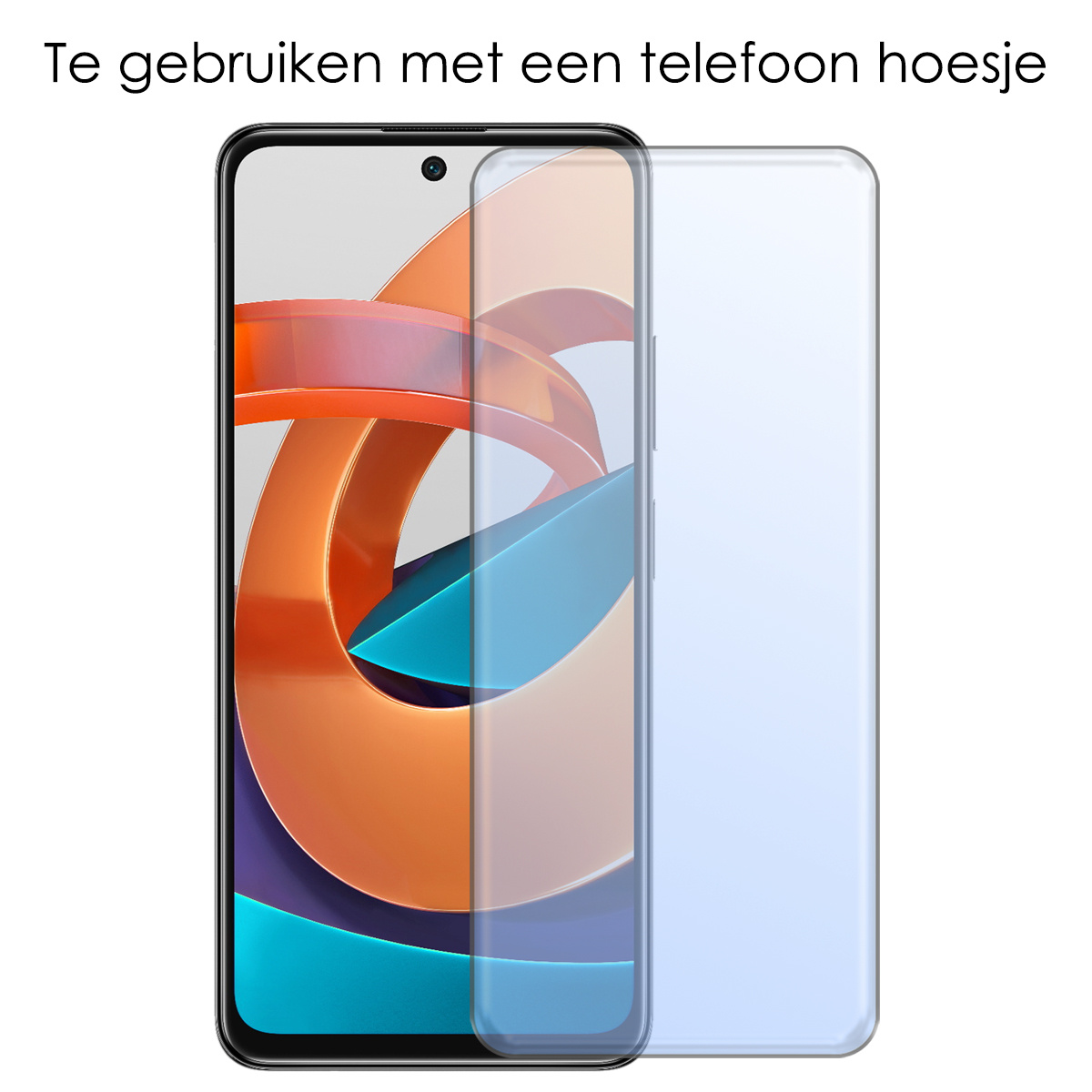 NoXx Screenprotector Geschikt voor Xiaomi Poco M4 Pro 5G Screenprotector Tempered Glass Gehard Glas Beschermglas - 3x