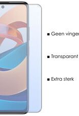 NoXx Screenprotector Geschikt voor Xiaomi Poco M4 Pro 5G Screenprotector Tempered Glass Gehard Glas Beschermglas - 3x