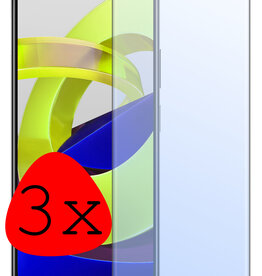BASEY. BASEY. Xiaomi Poco M4 Pro 5G Screenprotector Glas - 3 PACK