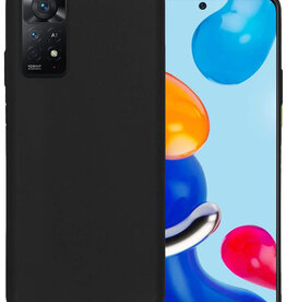 BASEY. BASEY. Xiaomi Redmi Note 11s Hoesje Siliconen - Zwart