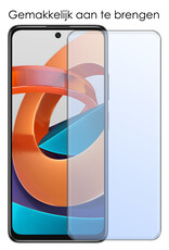 NoXx Hoes Geschikt voor Xiaomi Poco M4 Pro 5G Hoesje Cover Siliconen Back Case Hoes Met Screenprotector - Zwart