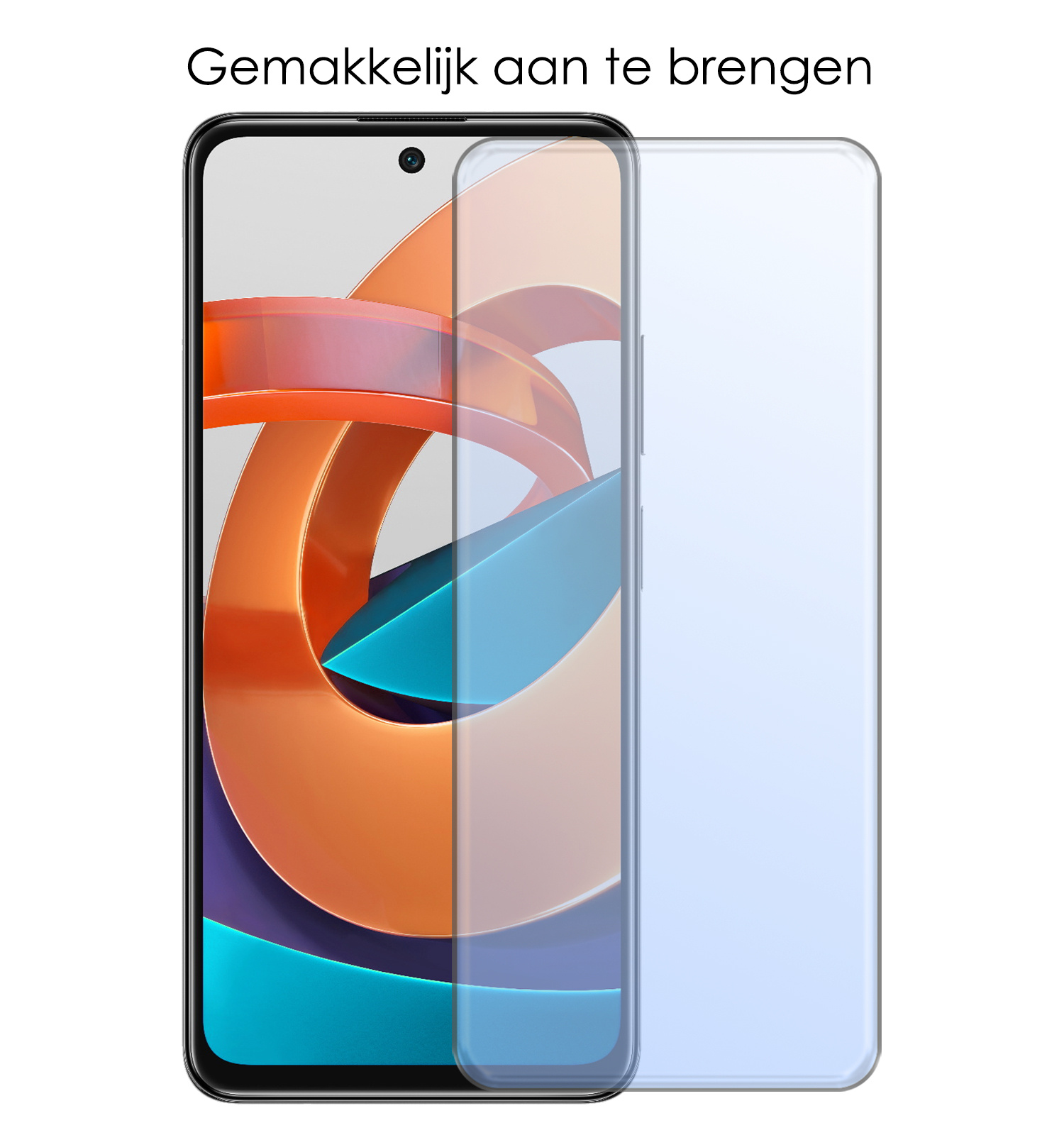 NoXx Hoes Geschikt voor Xiaomi Poco M4 Pro 5G Hoesje Cover Siliconen Back Case Hoes Met 2x Screenprotector - Donkerblauw