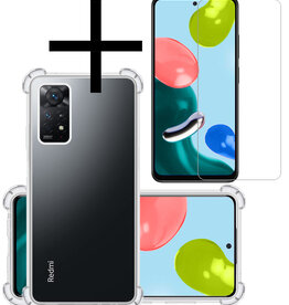 NoXx NoXx Xiaomi Redmi Note 11s Hoesje Shockproof Met Screenprotector