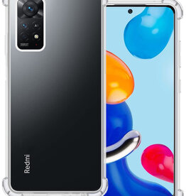 BASEY. BASEY. Xiaomi Redmi Note 11s Hoesje Shockproof - Transparant