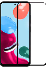 Nomfy Screenprotector Geschikt voor Xiaomi Redmi Note 11s Screenprotector Bescherm Glas - Screenprotector Geschikt voor Xiaomi Redmi Note 11s Screen Protector Tempered Glass Full Screen Full Cover