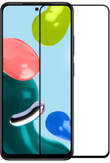 NoXx Screenprotector Geschikt voor Xiaomi Redmi Note 11s Screenprotector Tempered Glass Gehard Glas Full Cover