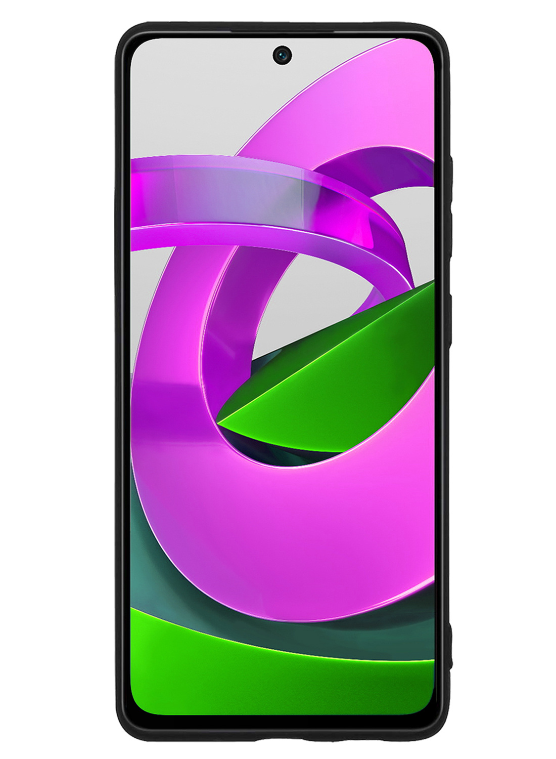 Nomfy Hoesje Geschikt voor Xiaomi Poco M4 Pro 5G Hoesje Siliconen Cover Case Met 2x Screenprotector - Hoes Geschikt voor Xiaomi Poco M4 Pro 5G Hoes Back Case - Zwart