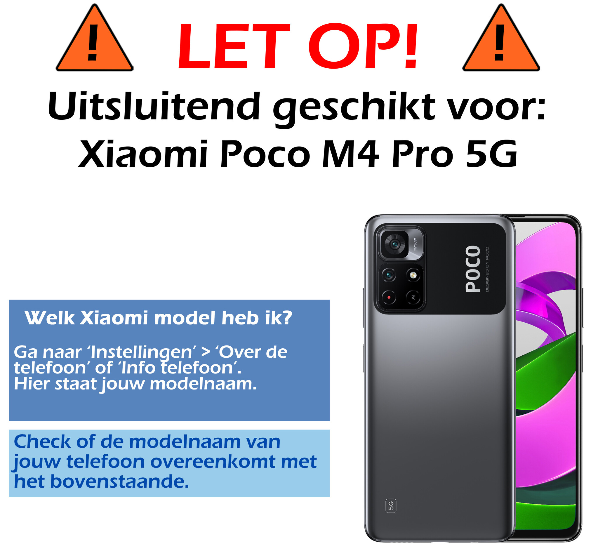 Nomfy Hoesje Geschikt voor Xiaomi Poco M4 Pro 5G Hoesje Siliconen Cover Case Met 2x Screenprotector - Hoes Geschikt voor Xiaomi Poco M4 Pro 5G Hoes Back Case - Wit