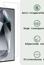 BASEY. Screenprotector Folie Geschikt voor Samsung S24 Ultra Screenprotector Bescherm Folie Soft TPU - Screenprotector Folie Geschikt voor Samsung Galaxy S24 Ultra Screen Protector Screen Cover - 2 Stuks