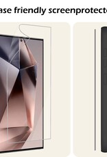 Nomfy Screenprotector Folie Geschikt voor Samsung S24 Ultra Screenprotector Bescherm Folie Screen Protector Folie Telefoon