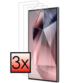 NoXx NoXx Samsung Galaxy S24 Ultra Schermfolie - 3 PACK