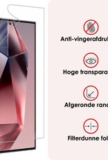 NoXx Screenprotector Folie Geschikt voor Samsung S24 Ultra Screenprotector Bescherm Folie - Screenprotector Folie Geschikt voor Samsung Galaxy S24 Ultra Screenprotector Telefoon Folie