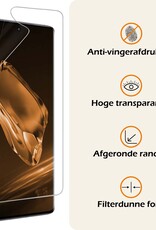 Nomfy Screenprotector Folie Geschikt voor OnePlus 12 Screenprotector Bescherm Folie Screen Protector Folie Telefoon - 2 PACK