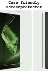 BASEY. Screenprotector Folie Geschikt voor OnePlus 12R Screenprotector Bescherm Folie Soft TPU - Screenprotector Folie Geschikt voor OnePlus 12R Screen Protector Screen Cover - 2 Stuks