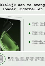 BASEY. Screenprotector Folie Geschikt voor OnePlus 12R Screenprotector Bescherm Folie Soft TPU - Screenprotector Folie Geschikt voor OnePlus 12R Screen Protector Screen Cover