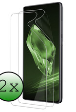 BASEY. Screenprotector Folie Geschikt voor OnePlus 12 Screenprotector Bescherm Folie Soft TPU - Screenprotector Folie Geschikt voor OnePlus 12 Screen Protector Screen Cover - 2 Stuks