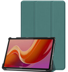 Nomfy Nomfy Lenovo Tab M11 Hoesje - Donkergroen