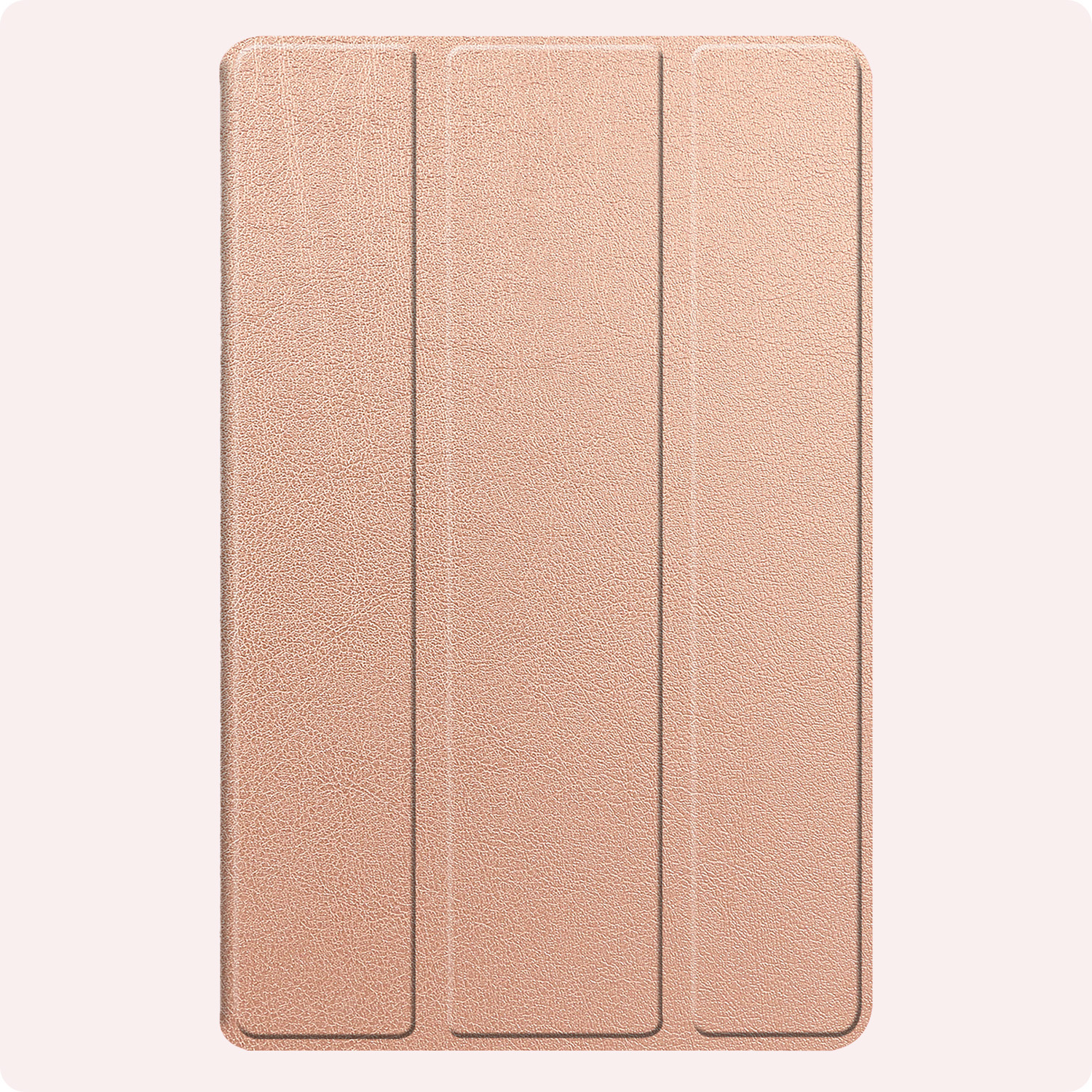 NoXx Hoesje Geschikt voor Lenovo Tab M11 Hoesje Case Hard Cover Hoes Book Case Met Screenprotector - Rosé goud