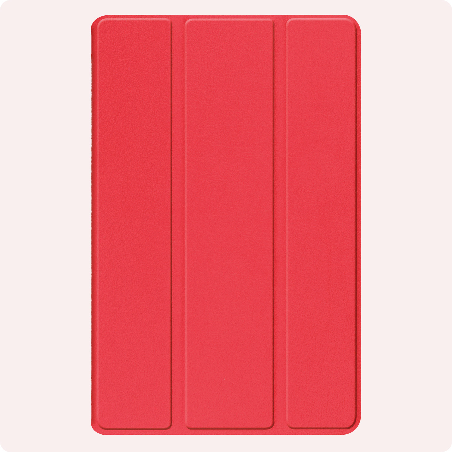 NoXx Hoesje Geschikt voor Lenovo Tab M11 Hoesje Case Hard Cover Hoes Book Case - Rood