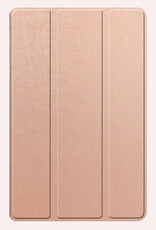 NoXx Hoesje Geschikt voor Lenovo Tab M11 Hoesje Case Hard Cover Hoes Book Case - Rosé goud