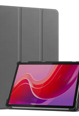 NoXx Hoesje Geschikt voor Lenovo Tab M11 Hoesje Case Hard Cover Hoes Book Case - Grijs