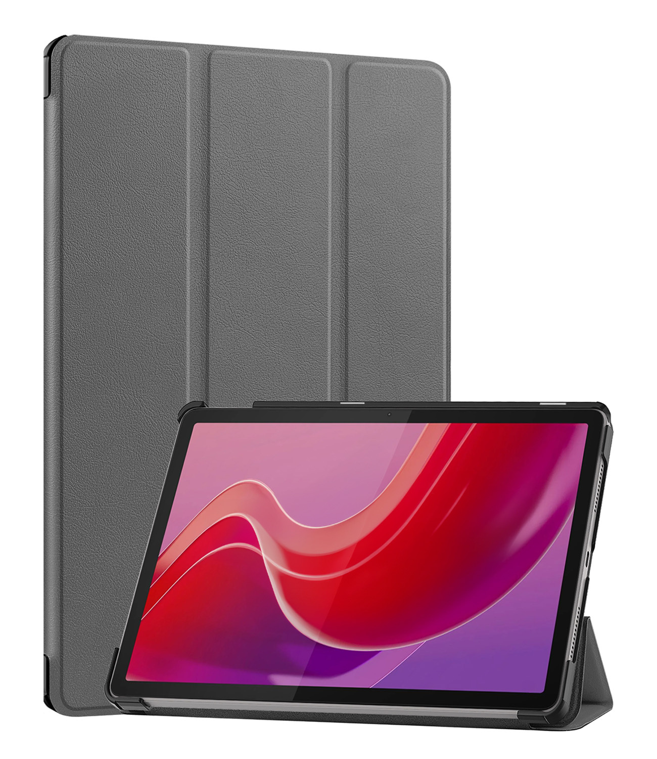NoXx Hoesje Geschikt voor Lenovo Tab M11 Hoesje Case Hard Cover Hoes Book Case - Grijs