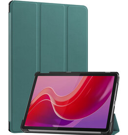 NoXx NoXx Lenovo Tab M11 Hoesje - Donkergroen