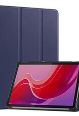 NoXx Hoesje Geschikt voor Lenovo Tab M11 Hoesje Case Hard Cover Hoes Book Case - Donkerblauw