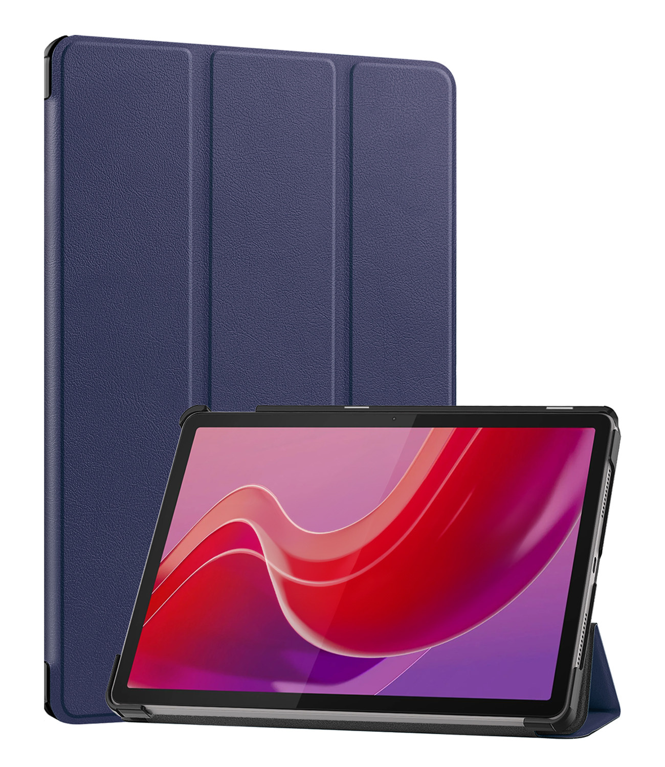 NoXx Hoesje Geschikt voor Lenovo Tab M11 Hoesje Case Hard Cover Hoes Book Case - Donkerblauw