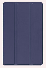 NoXx Hoesje Geschikt voor Lenovo Tab M11 Hoesje Case Hard Cover Hoes Book Case - Donkerblauw