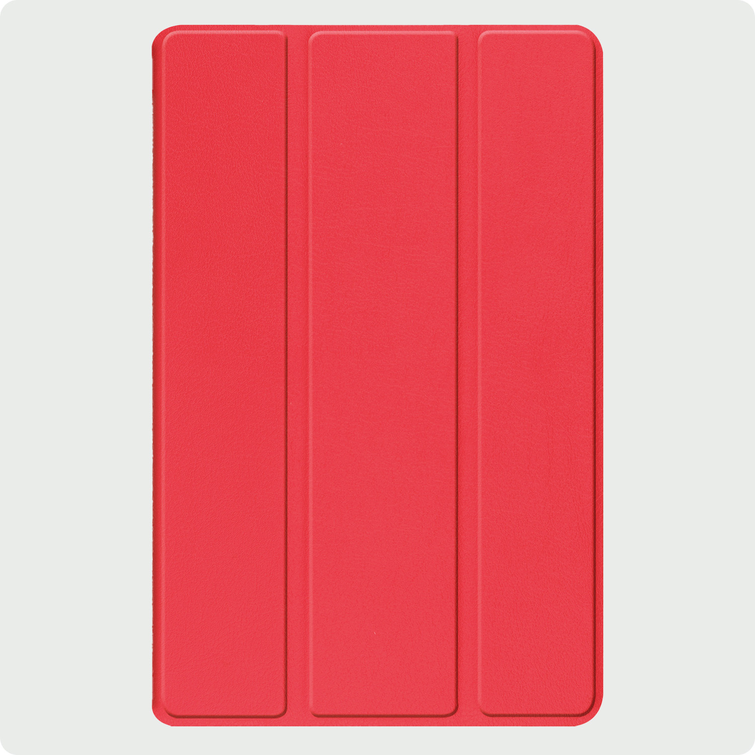 BASEY. Hoesje Geschikt voor Lenovo Tab M11 Hoes Case Tablet Hoesje Tri-fold Met Screenprotector - Hoes Geschikt voor Lenovo Tab M11 (11 inch) Hoesje Hard Cover Bookcase Hoes - Rood