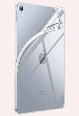 NoXx Hoesje Geschikt voor iPad 2022 Shockproof Siliconen Case - Shockbestendige Tablet Hoes Geschikt voor iPad 10 - Transparant
