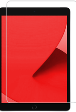 NoXx Hoesje Geschikt voor iPad 10.2 2021 Shockproof Siliconen Case Met 2x Screenprotector - Shockbestendige Tablet Hoes Geschikt voor iPad 9 - Transparant