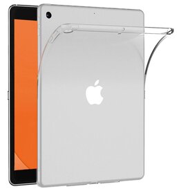 Nomfy Nomfy iPad 10.2 2019 Hoesje Siliconen - Transparant