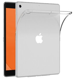 Nomfy Nomfy iPad 10.2 2020 Hoesje Siliconen - Transparant