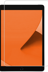 Nomfy Hoesje Geschikt voor iPad 10.2 2020 Tablet Hoes Siliconen Case Met Screenprotector - Shockproof Back Cover Geschikt voor iPad 8 - Transparant